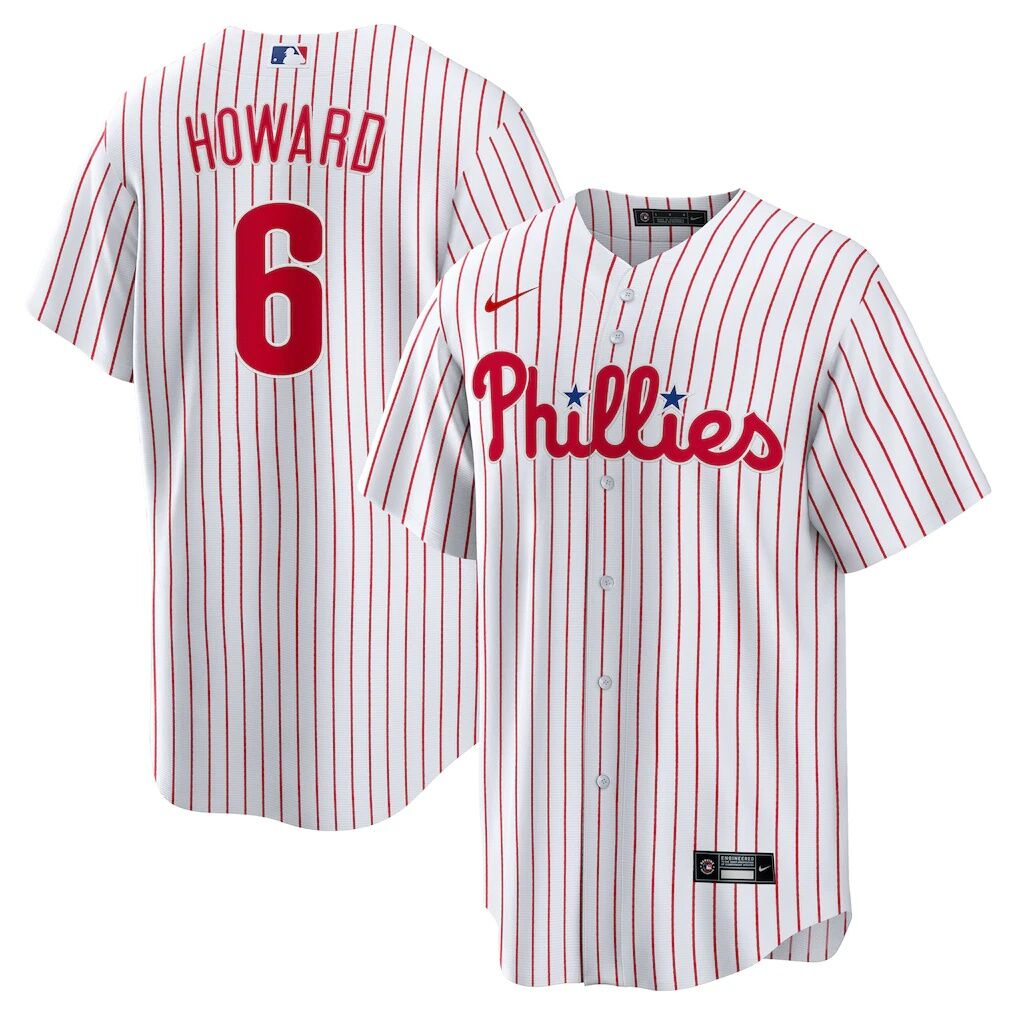 Ryan Howard Philadelphia Phillies Nike Replica Player Jersey