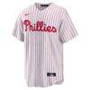 Ryan Howard Philadelphia Phillies Nike Replica Player Jersey - White - Side View