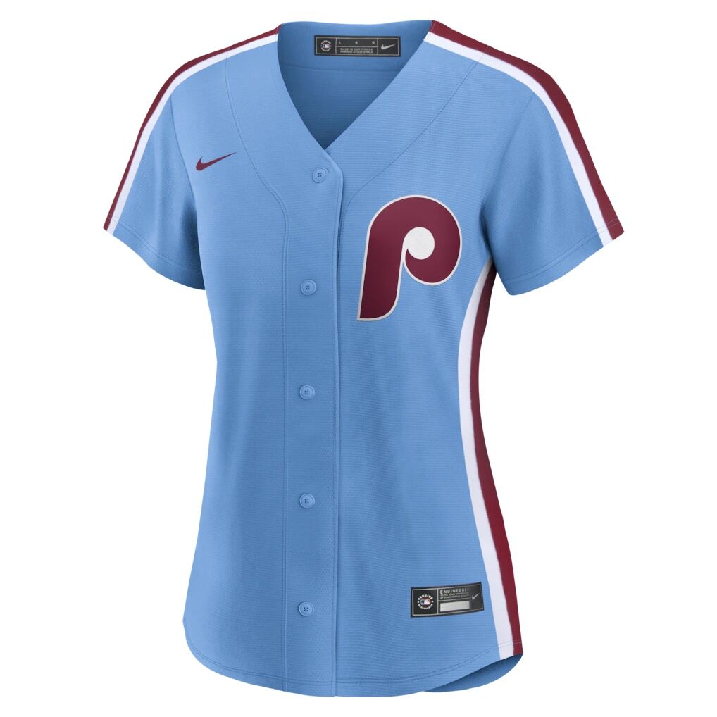 Ryan Howard Philadelphia Phillies Nike Women's Replica Jersey - Light Blue