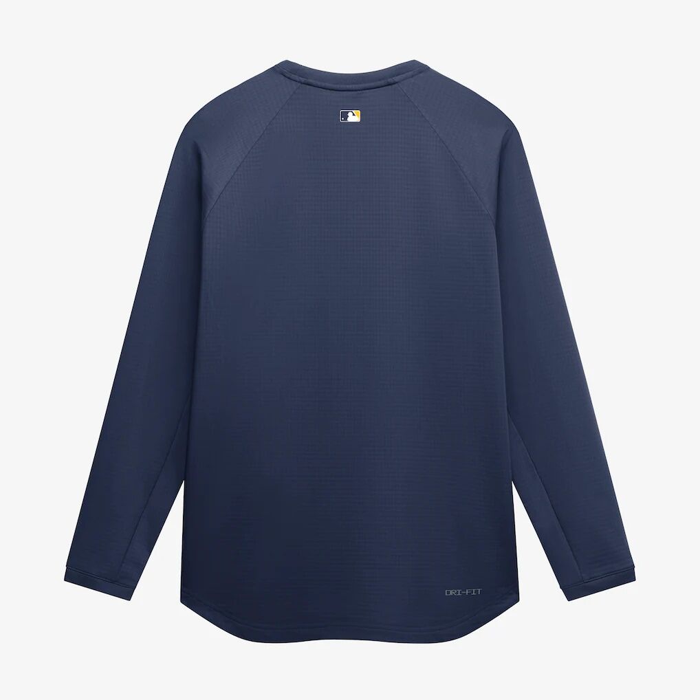 Milwaukee Brewers Nike Authentic Collection Raglan Dri-FIT Sweatshirt