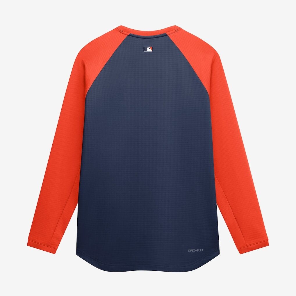 Houston Astros Nike Authentic Collection Raglan Dri-FIT Sweatshirt