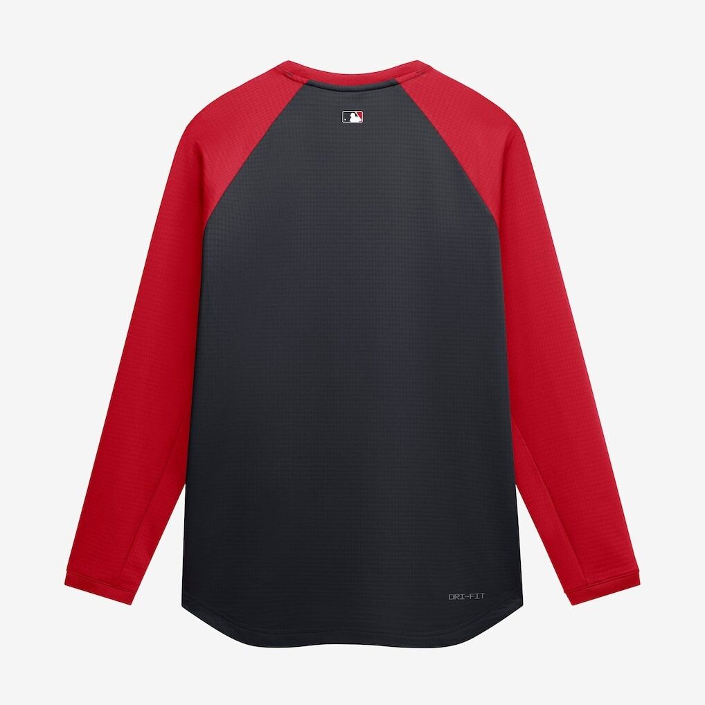 Washington Nationals Nike Authentic Collection Raglan Dri-FIT Sweatshirt