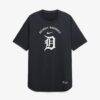Detroit Tigers Nike Authentic Collection Batting Practice Pre-Game Raglan Dri-FIT Top - Navy - Alt1