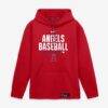 Los Angeles Angels Nike Authentic Collection Therma-FIT Hoodie - Red - Alt2