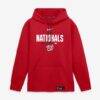 Washington Nationals Nike Authentic Collection Therma-FIT Hoodie - Red - Front View