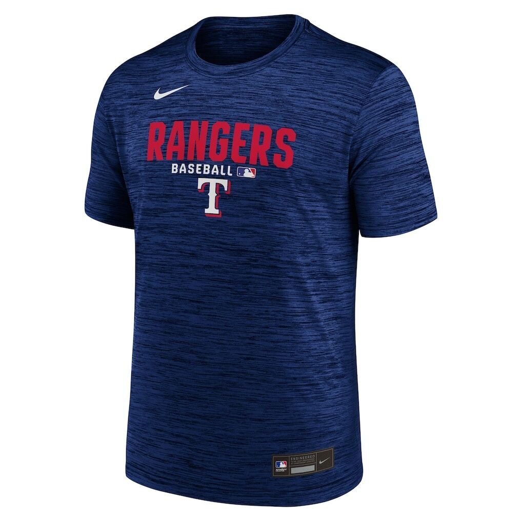 Texas Rangers Nike Authentic Collection Velocity Dri-FIT T-Shirt – Royal