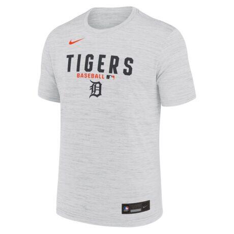Detroit Tigers Nike Authentic Collection Velocity Dri-FIT T-Shirt - White - Alt1