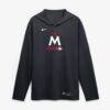 Minnesota Twins Nike Authentic Collection Dri-FIT Long Sleeve Hooded T-Shirt - Navy - Alt1
