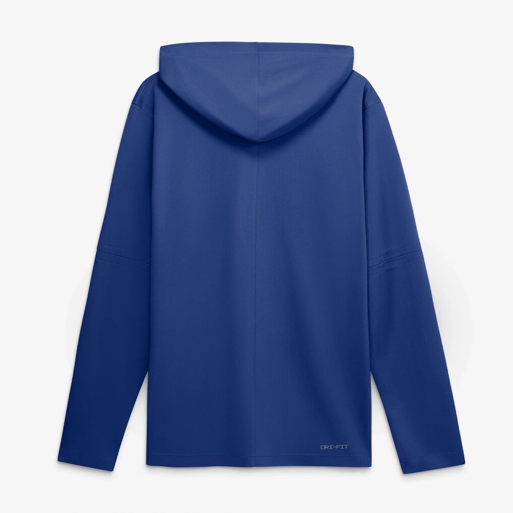 Toronto Blue Jays Nike Authentic Collection Dri-FIT Long Sleeve Hooded T-Shirt – Royal