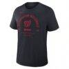 Washington Nationals Nike Authentic Collection Early Work Tri-Blend Dri-FIT T-Shirt - Navy - Side View