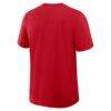 Los Angeles Angels Nike Authentic Collection Early Work Tri-Blend Dri-FIT T-Shirt - Red - Detail View