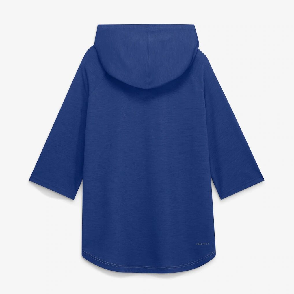 Toronto Blue Jays Nike Authentic Collection Flux Dri-FIT Raglan 3/4-Sleeve Hooded T-Shirt