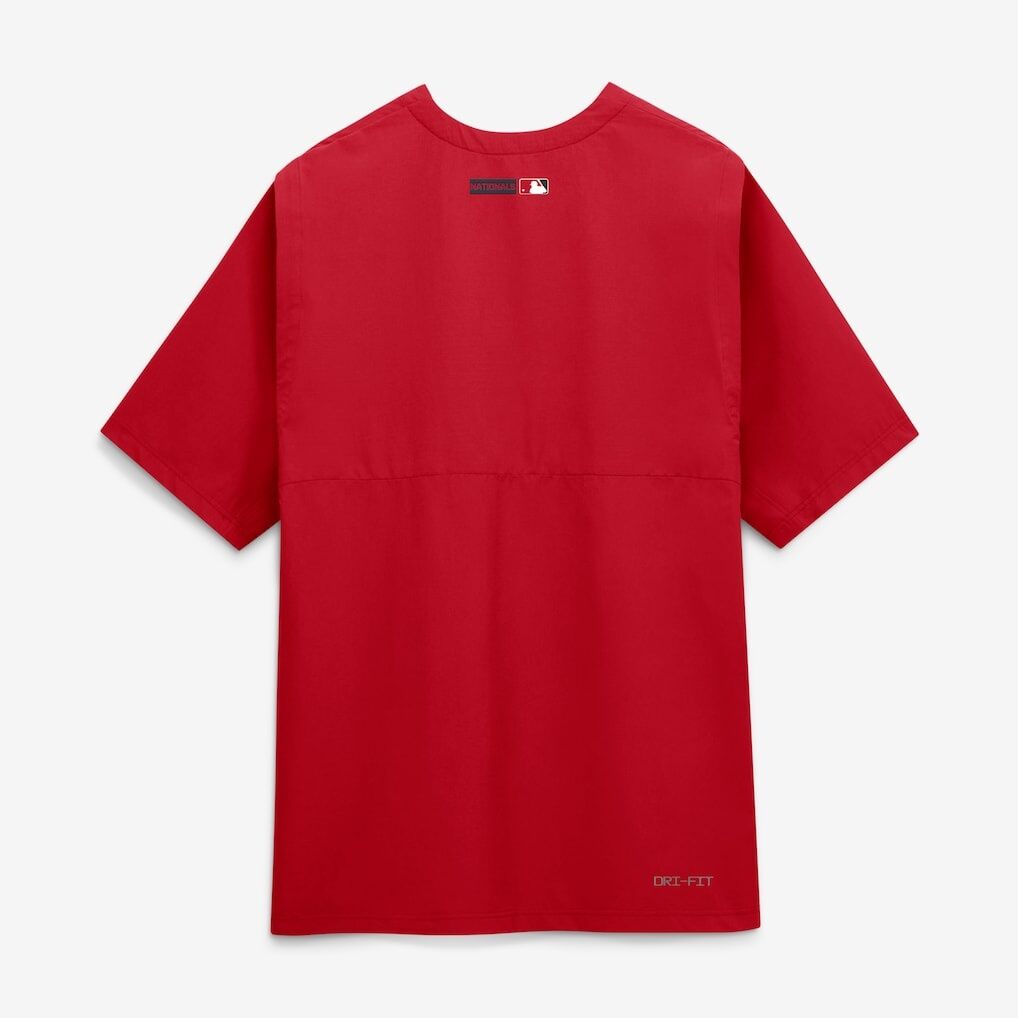 Washington Nationals Nike Authentic Collection Dri-FIT Quarter-Zip Windshirt