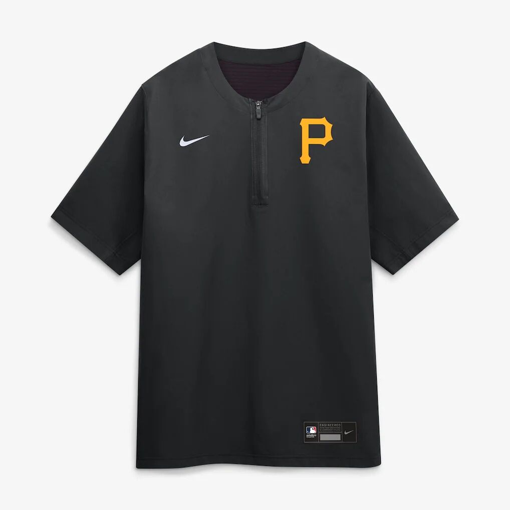 Pittsburgh Pirates Nike Authentic Collection Dri-FIT Quarter-Zip Windshirt