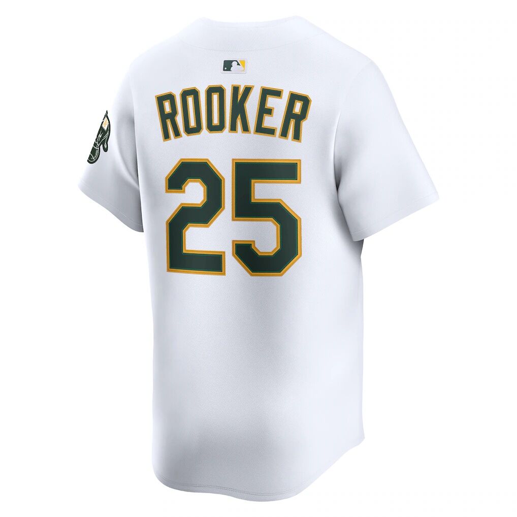 Brent Rooker Athletics Nike Home Limited Player Jersey
