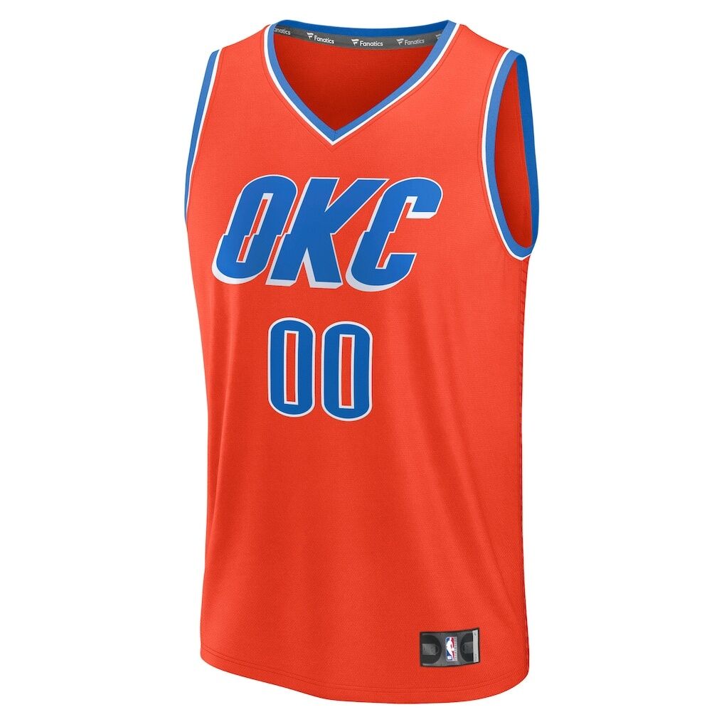 Oklahoma City Thunder Fashion7 Fast Break Custom Jersey - Statement Edition