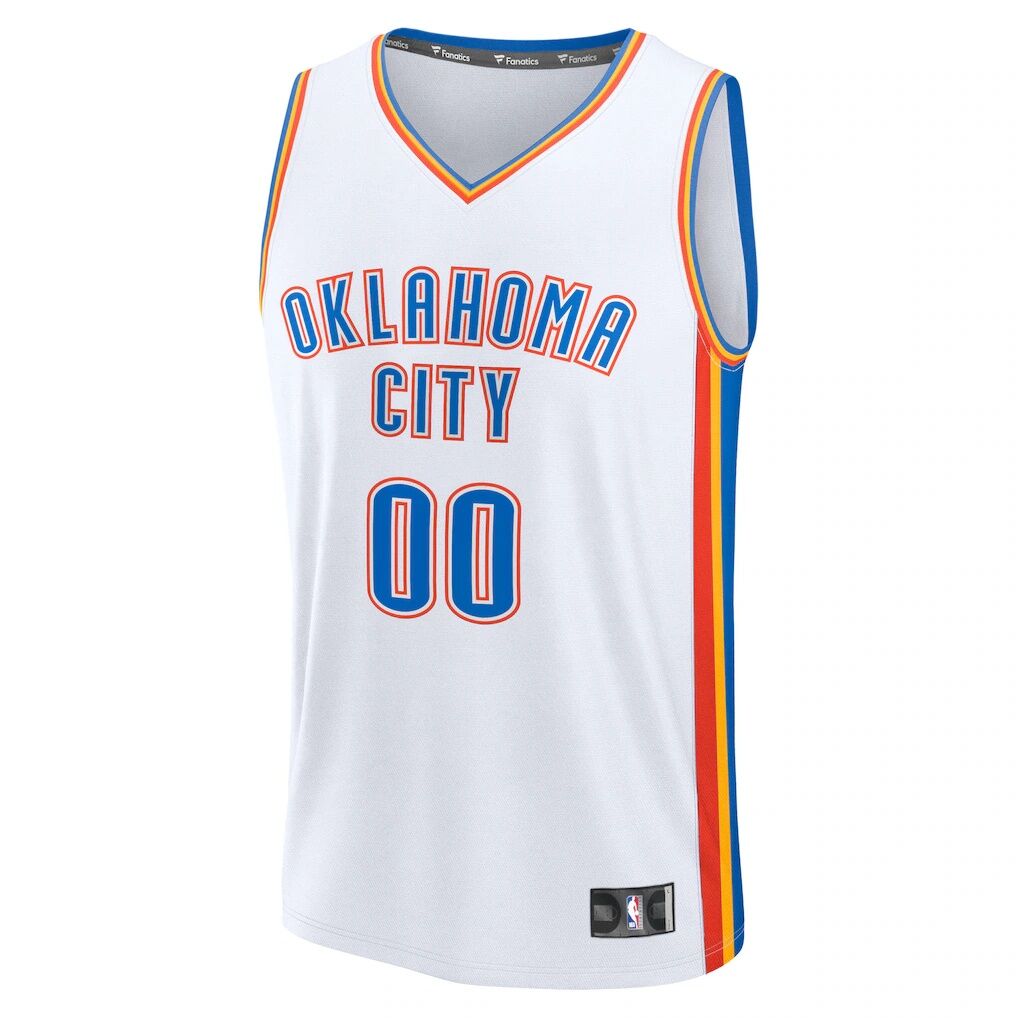 Oklahoma City Thunder Fashion7 Fast Break Custom Jersey - Association Edition