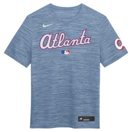 Atlanta Braves Nike 2026 City Connect Authentic Collection Velocity Dri-FIT T-Shirt - - Front View