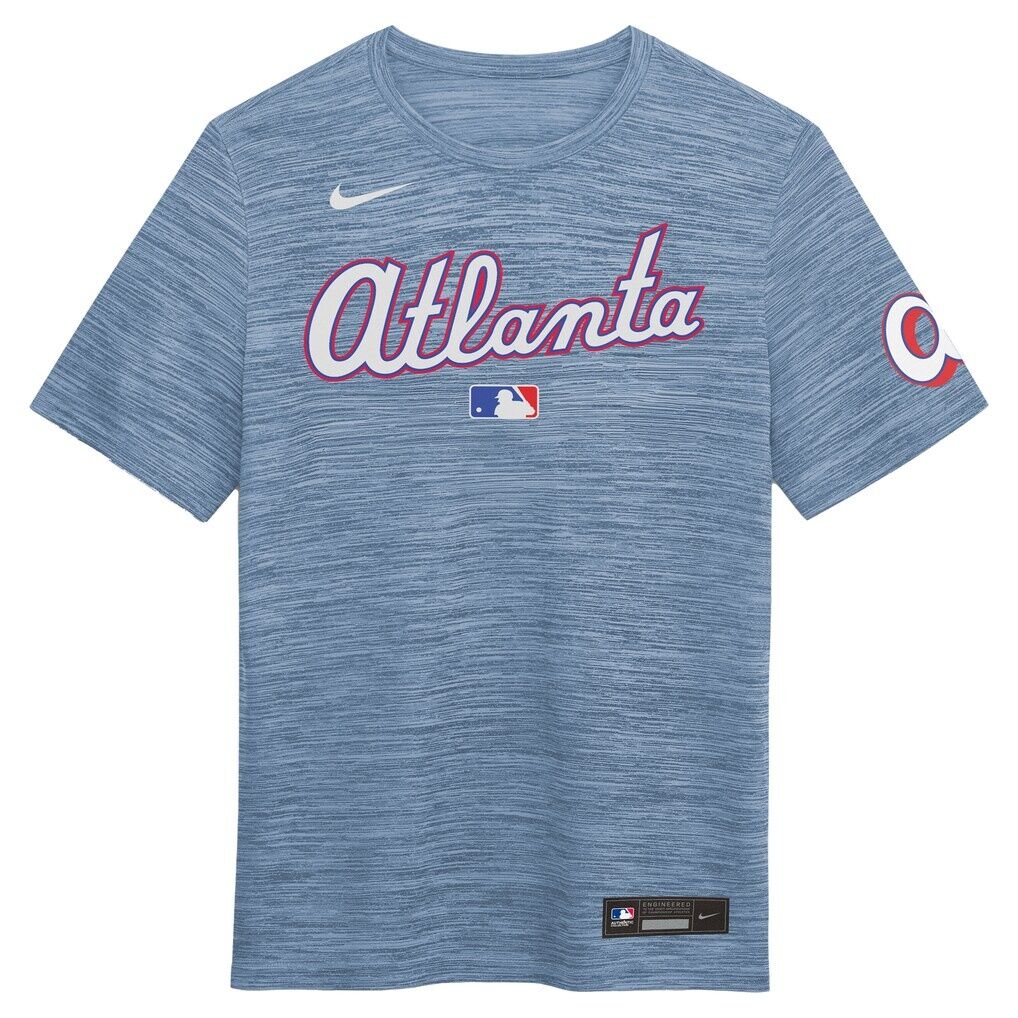 Atlanta Braves Nike 2026 City Connect Authentic Collection Velocity Dri-FIT T-Shirt – Powder Blue