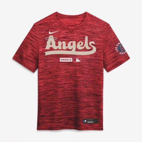 Los Angeles Angels Nike Authentic Collection City Connect Velocity Dri-FIT T-Shirt