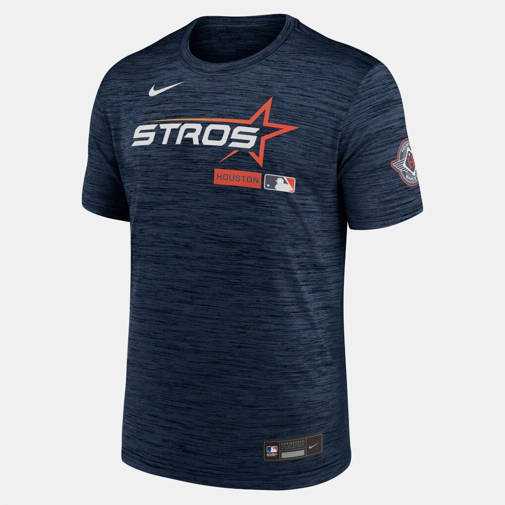 Houston Astros Nike Authentic Collection City Connect Velocity Dri-FIT T-Shirt