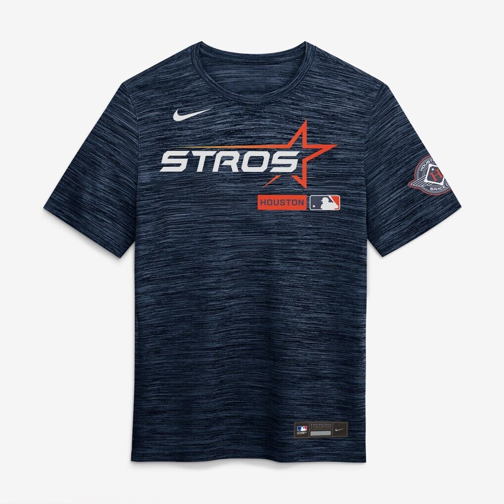 Houston Astros Nike Authentic Collection City Connect Velocity Dri-FIT T-Shirt