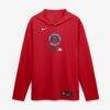 Los Angeles Angels Nike City Connect Dri-FIT Long Sleeve Hooded T-Shirt - Red - Alt1