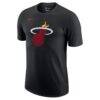 Miami Heat Nike Essential T-Shirt - Black - Side View