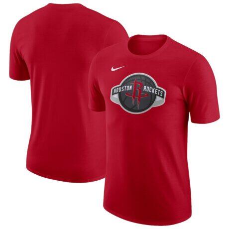 Houston Rockets Nike Essential T-Shirt - Red - Front View