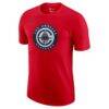 LA Clippers Nike Essential T-Shirt - Red - Back View
