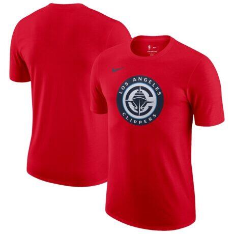 LA Clippers Nike Essential T-Shirt - Red - Front View