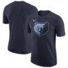 Memphis Grizzlies Nike Essential T-Shirt - Navy - Front View