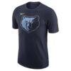 Memphis Grizzlies Nike Essential T-Shirt - Navy - Side View