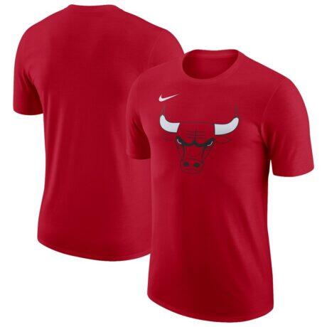 Chicago Bulls Nike Essential T-Shirt - Red - Front View