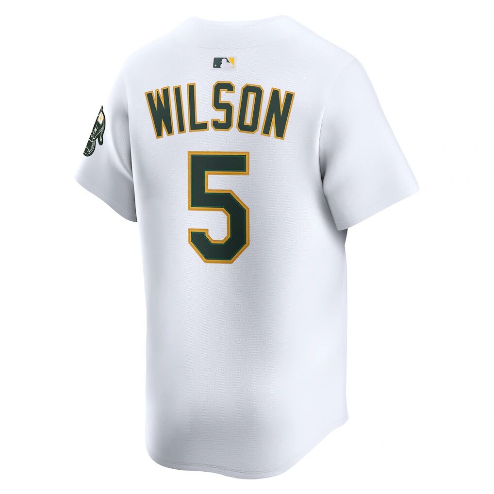 Jacob Wilson Athletics Nike Home Limited Player Jersey