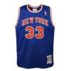 Patrick Ewing New York Knicks Toddler 1991/92 Swingman Jersey - Blue - Side View