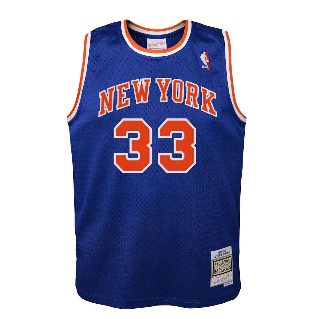 Patrick Ewing New York Knicks Toddler 1991/92 Swingman Jersey
