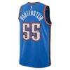 Isaiah Hartenstein Oklahoma City Thunder Nike Unisex Swingman Jersey - Blue - Detail View