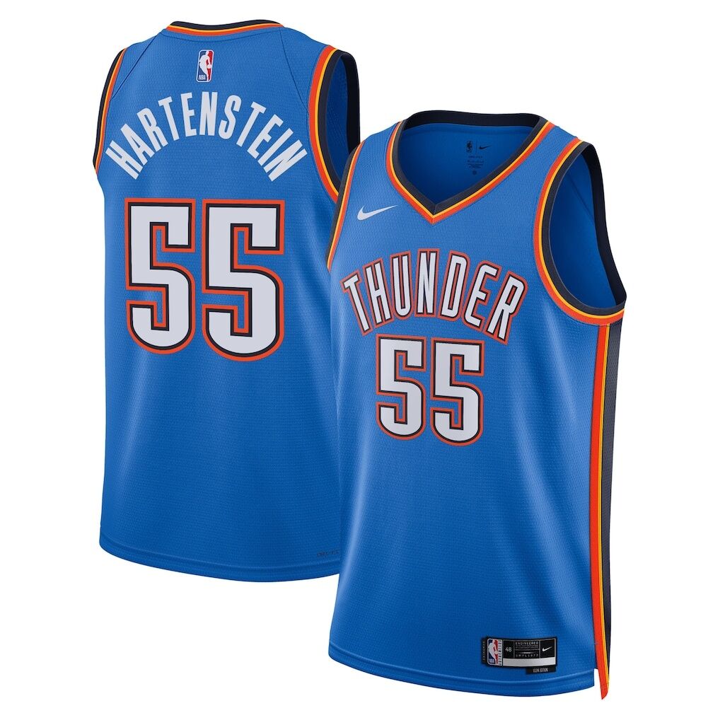 Isaiah Hartenstein Oklahoma City Thunder Nike Unisex Swingman Jersey - Icon Edition