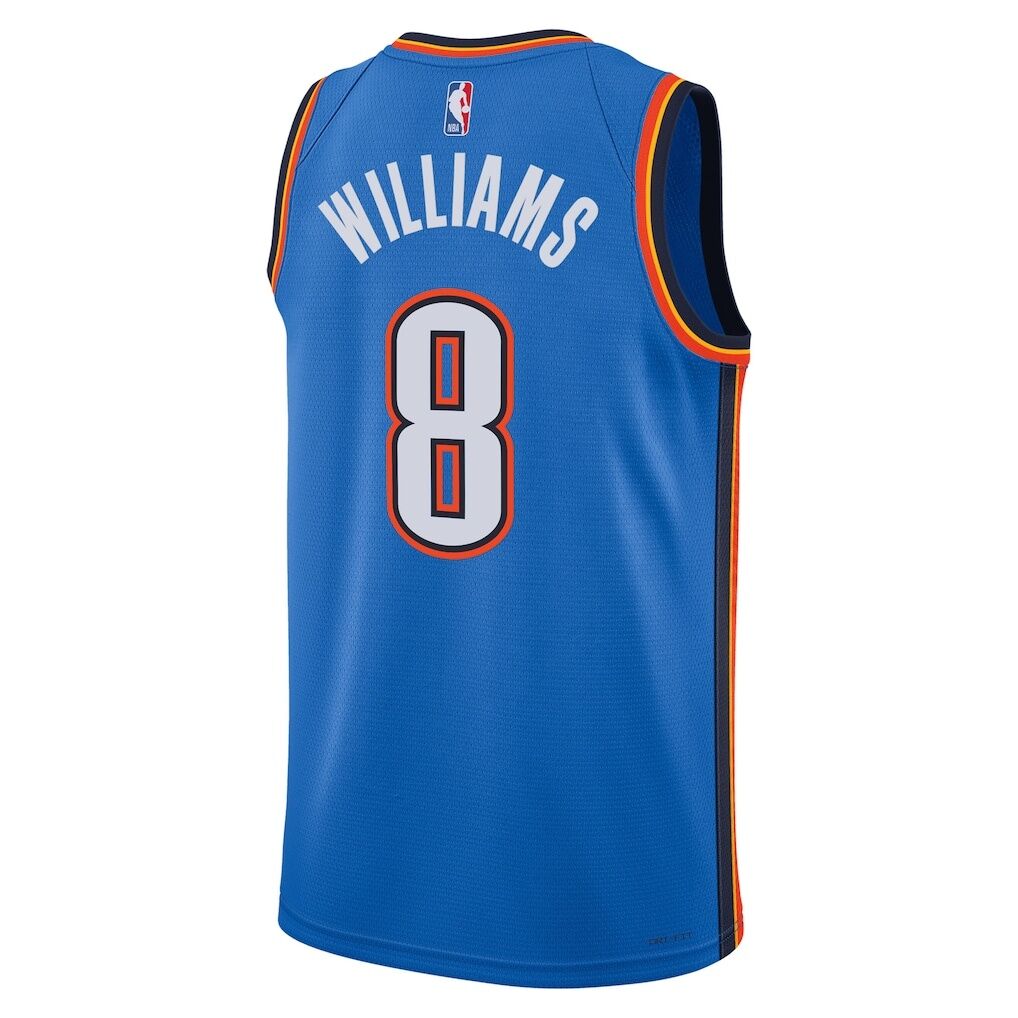 Jalen Williams Oklahoma City Thunder Nike Unisex Swingman Jersey - Icon Edition