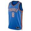 Jalen Williams Oklahoma City Thunder Nike Unisex Swingman Jersey - Blue - Side View