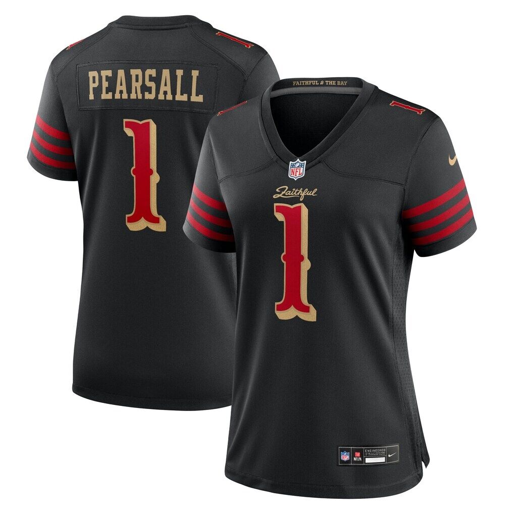 Ricky Pearsall San Francisco 49ers Nike Women's 2025 Rivalries Collection Game Jersey