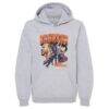 Jalen Brunson New York Knicks 500 Level Collage Pullover Hoodie - Gray - Front View