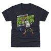 Anthony Edwards Minnesota Timberwolves 500 Level Youth Slant T-Shirt - Navy - Front View