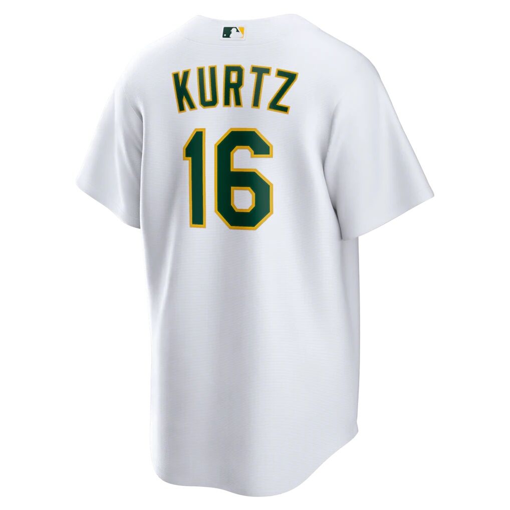 Nick Kurtz Athletics Nike Home Replica Player Jersey