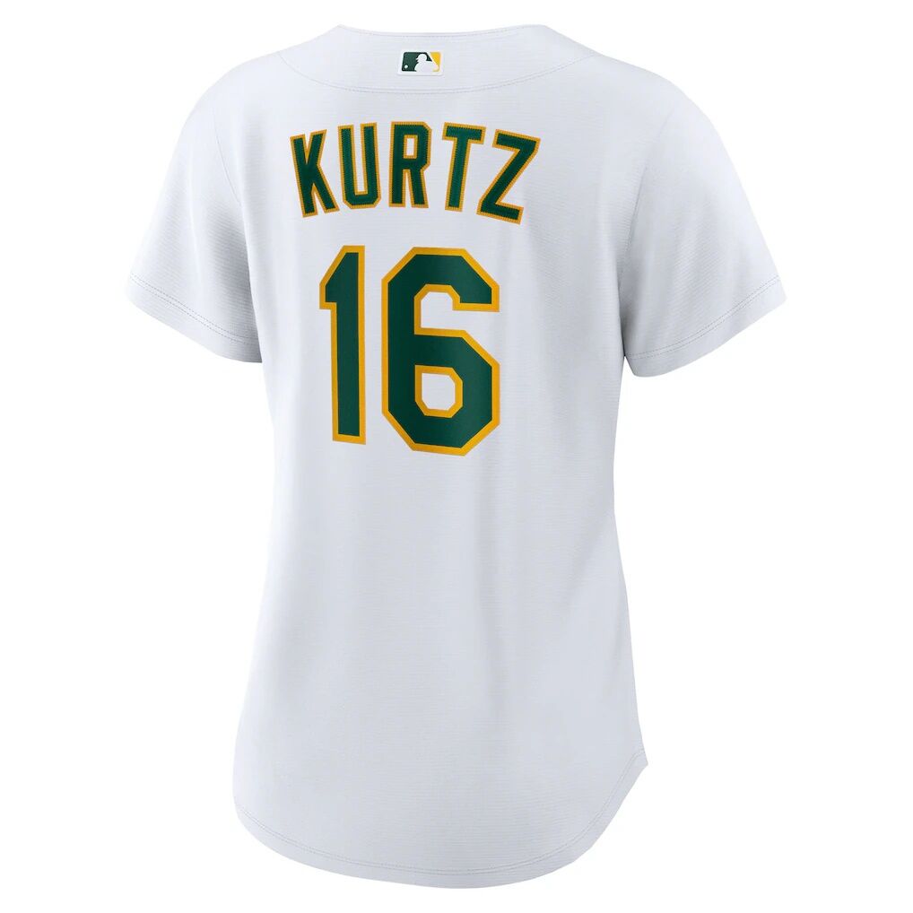 Nick Kurtz Athletics Nike Women's Home Replica Player Jersey