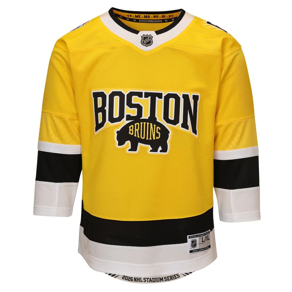 Boston Bruins Outerstuff Youth 2026 Stadium Series Premier Jersey
