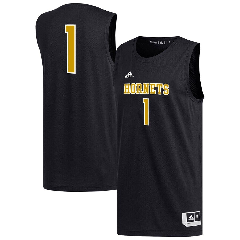 #1 Alabama State Hornets adidas Replica Basketball Jersey