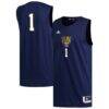 #1 FIU Panthers adidas Replica Basketball Jersey - Navy - Front View
