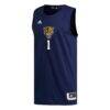 #1 FIU Panthers adidas Replica Basketball Jersey - Navy - Side View